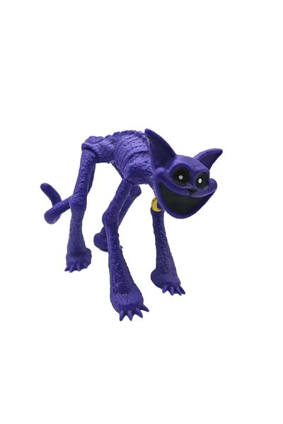 BANDAI 10cm Smiling Critters Series Figures Catnap Figure Terror Monster Cat Figurine Pvc Models Game Ornam