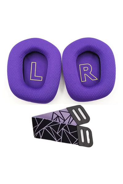 Choice 1 set Purple Replacement foam Ear Pads pillow Cushion Cover For Logitech G733 G335 Logitech G 733 He