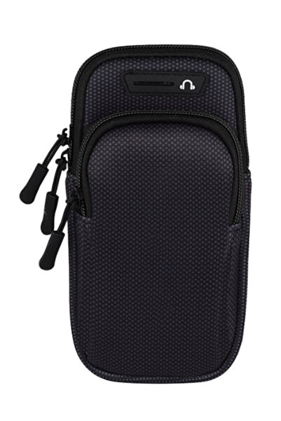 Choice غلاف هاتف رياضي أسود عالمي للذراع للجري وحامل هاتف رياضي وحقيبة يد لها...