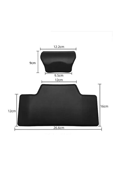 Choice مسند ظهر أسود للدراجة النارية، غطاء خلفي ناعم، وسادة تعديل الملحقات، س...