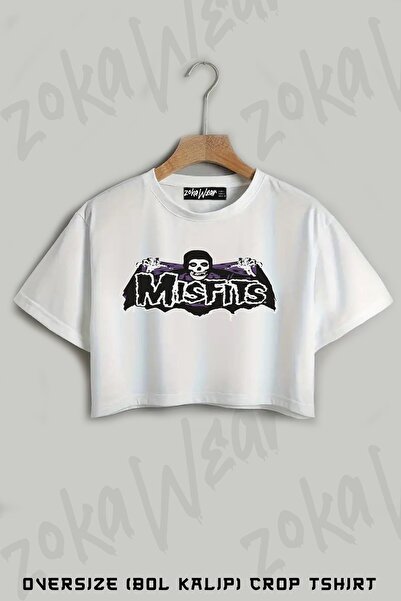 ZOKAWEAR Tricou oversize cu imprimeu Crimson Ghost The Misfits