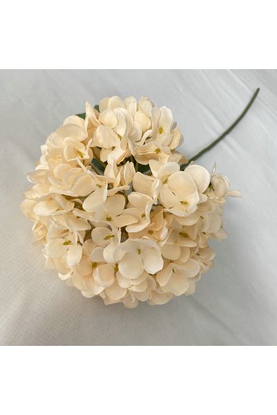Choice 1pcs Champagne Artificial Flowers Cheap Silk Hydrangea Bride Bouquet Wedding New Year Decoration Ho