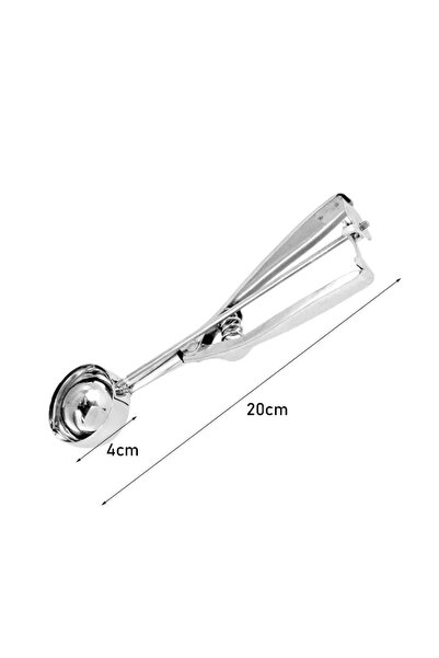 Choice 4cm Cookie Scoop with Trigger for Kitchen Family Ice Cream Cookie Cupc...