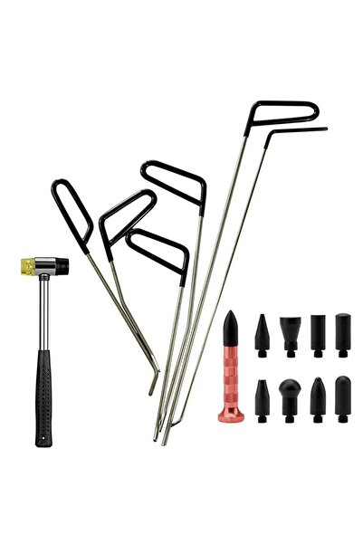 Choice1 17 قطعة من قضبان خطاف السيارة لإصلاح الخدوش بدون طلاء وإزالة حبات الب...