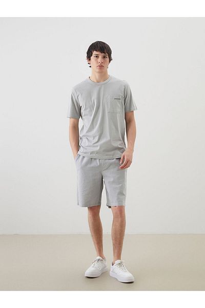 LC Waikiki Ανδρικό Tisort Crew Neck New Season με τσέπες - S5FF28Z8