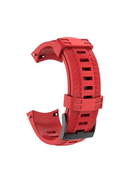 Choice Suunto Spartan red 24mm Silicone Strap For Suunto 9 Smart Watch Wristb...