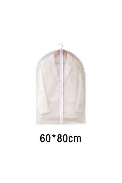 Choice 10PCS 60X80cm 1/3/5/10PCS Washable Clothes Hanging Dust Cover Wedding Dress Cover Suit Coat Storage