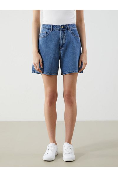 LC Waikiki Νέα σεζόν Standard Fit Γυναικείο Jean Sort - S5DN14Z8