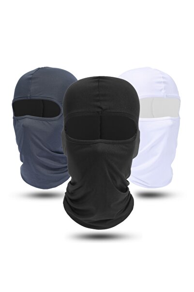 choice2 قناع وجه كامل سريع الجفاف مكون من 3 قطع للدراجات النارية، مضاد للأشعة...