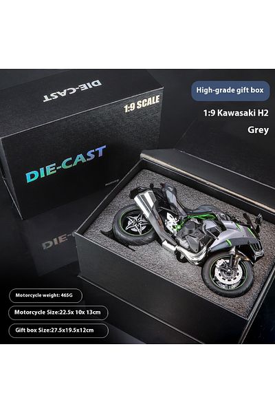 Choice NINJA H2 1:9 Ninja H2R Unique Motorcycle Model: Ideal Gift for Young Adults, Great for Romance, Frie