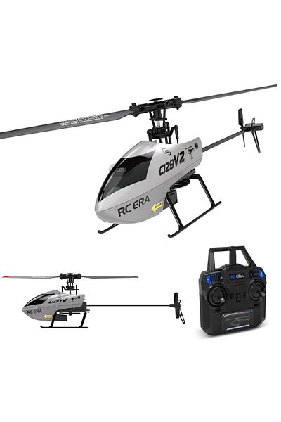 Choice C129V2 1 Battery RC ERA C129 V2 One Click 3D Flip RC Helicopter 4ch Stable Flight Remote Control Dro