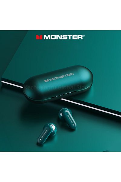 Choice Green Monster XKT25 Wireless Bluetooth 5.4 Headphones TWS Hifi Stereo Earphones Gaming Headset Noise