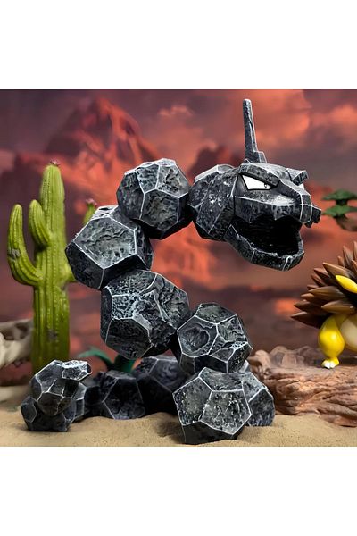 BANDAI Onix 14cm/5.5in Anime Pokemen Figure Onix Action Figures Pvc Statue Collection Model Toys Gifts