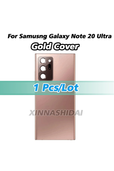 choice2 غطاء ذهبي جديد واحد لهاتف Note20 Ultra N980، غطاء خلفي للبطارية، لوحة...