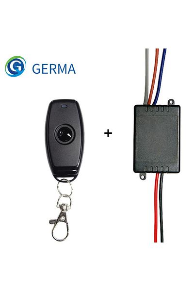 Choice 1 RC and 1 Receiver GERMA 433Mhz Universal Wireless Remote Control Switch DC 12V 24V 1CH relay Recei