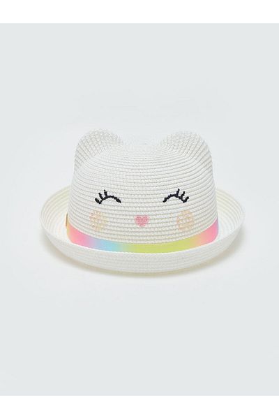 LC Waikiki New Season Embroidered Girl's Photo Hat - S4Ae16Z4