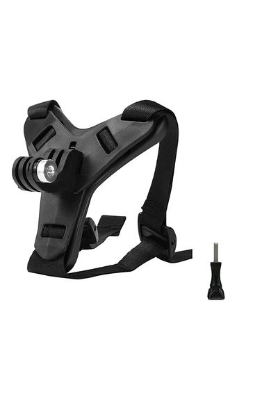 Choice Black Motorcycle Helmet Chin Strap Mount for GoPro Hero 12 11 10 9 8 7 6 5 Black DJI Osmo Insta360 A
