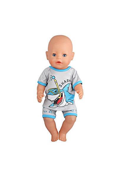 Choice ملابس نوم CL-0362-7 لدمية طفل حديث الولادة بطول 43 سم ودمية فتاة أمريك...