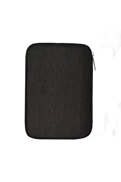 Choice Black Watchband Box for Apple Watch Strap Case Data Cable Travel Smart Watch Wriststrap Storage Bag