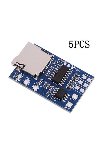 Choice 5PCS GPD2846A TF Card MP3 Decoder Board 2W Amplifier Module for Arduino GM Power Supply Module