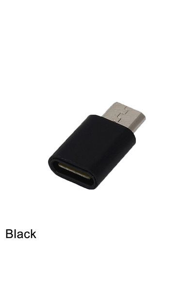 Choice black 1pc Type C Female To Micro USB Male Adapter Converter Connector