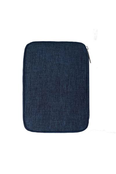 Choice Dark Blue Watchband Box for Apple Watch Strap Case Data Cable Travel Smart Watch Wriststrap Storage