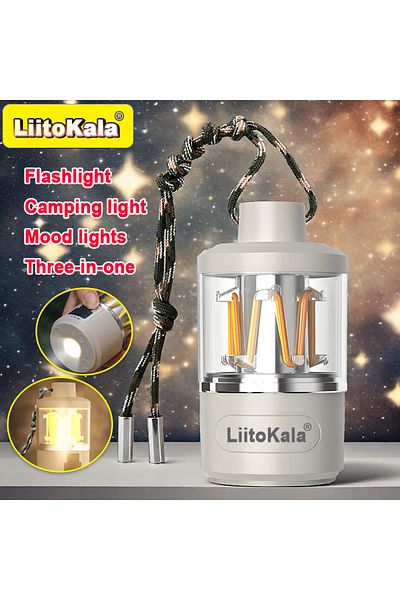 liitokala LF-808 LiitoKala LF818/808 camping mood flashlight three in one with built-in 18650 battery 20-350 l