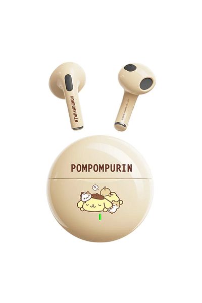 SANRIO Pompompurin Sanrio TWS Earbuds K26 Cute Kuromi Hello Kitty Series Earphones Bluetooth Cinnamoroll Ca