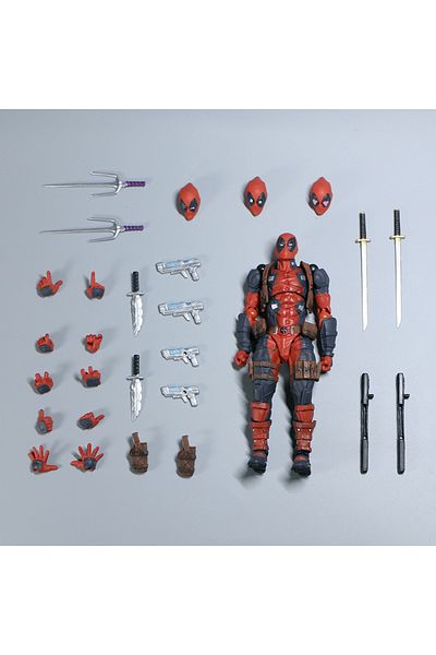 Choice With Box Deadpool 2.0 Amazing Yamaguchi Deadpool 2.0 Action Figure Toys 15cm Super Hero Dead Pool Mo