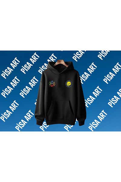 Pisa Art Al-Nassr New Logo X Saudi Pro League Special Design Fan Sweatshirt