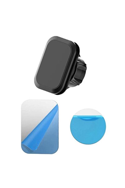 Choice حامل هاتف مغناطيسي للسيارة برأس كروي أسود 17 مم يدعم نظام تحديد المواق...