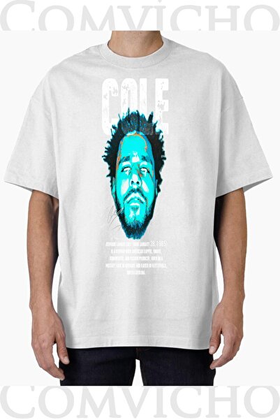 COMVİCHO تي شيرت مطبوع بتصميم Cole v1 للجنسين
