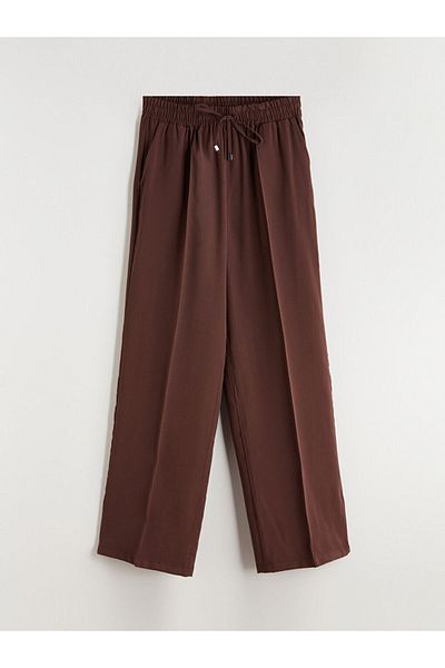 LC Waikiki New Season Women's Elastic Waist Trousers - S5Qr67Z8