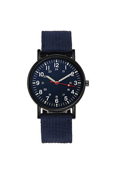 Choice1 Blue Luminous Men Sport Watch Shock Resistant Wristwatches Simple Nyl...