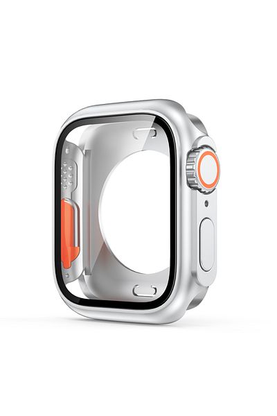 Choice Series456 SE 44mm silver Screen Protector Cover for Apple Watch 46mm 44mm 45mm 40mm 41mm Hard PC Fro