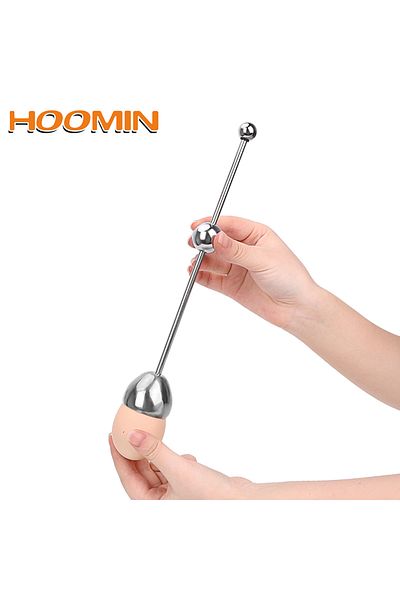 Choice HOOMIN Boiled Egg Topper Shell Top Cutter Kitchen Gadgets Egg Tools Raw Egg Cracker Separator Sta...