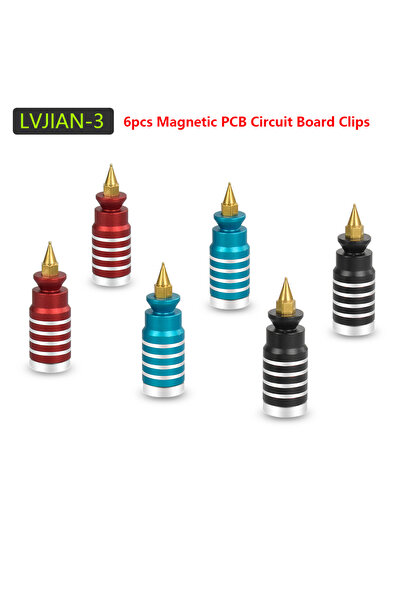 Choice4 LVJIAN-3 NEWACALOX Third Hand Tools Magnetic Base PCB Board Fixing Cl...