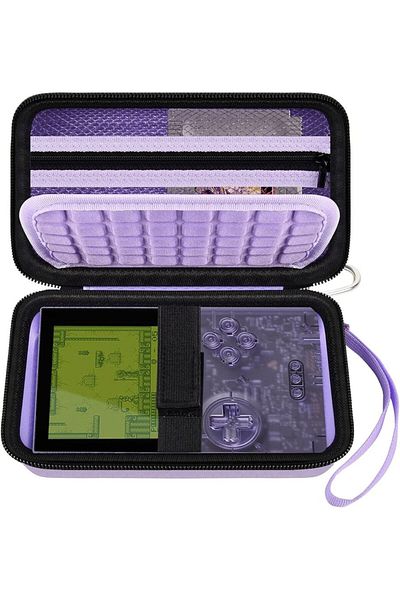 Choice Purple Hard Case Compatible with Analogue Pocket Handheld Game Console, Portable Mini Game Player St