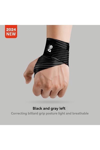Choice Left-Black and gray GTUBIKE 1 Pcs Billiard Gloves Wrist Brace Outdoor Sports Cycling Left And Right