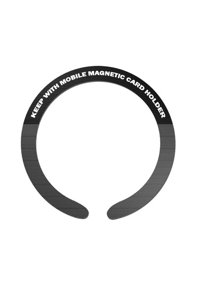 Choice حلقة على شكل حرف C باللون الأسود قطعة واحدة لشاحن ماج سيف اللاسلكي الم...