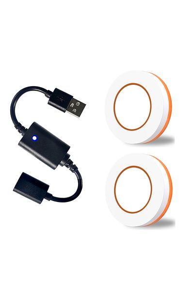 Choice Orange 1-2 DC 5V Wireless RF Remote Control Switch Driver Power ON OFF For USB LED Light Strip Readi