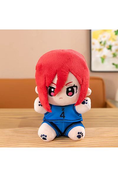 Choice blue 4 22cm Anime Blue Lock Isagi Yoichi Plush Doll Cosplay Seishiro Nagi Reo Mikage Cute Soft Stuff