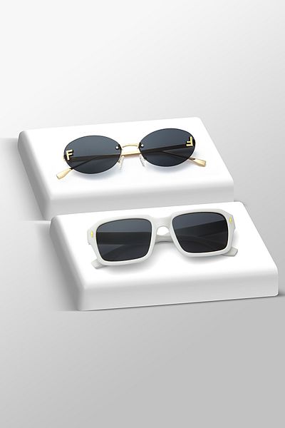 Nilu Moda Set of 2 Sun Glasses