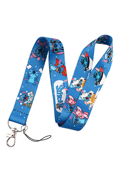 Choice 1 غرزة لطيف الكرتون الرسوم المتحركة حبال لسلسلة المفاتيح الهوية غطاء ب...