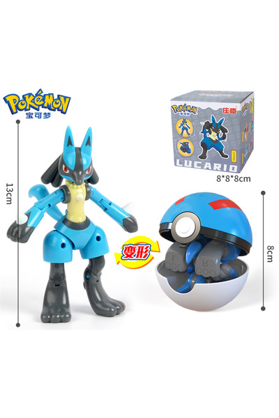 Choice17 لوكاريو 1.0، مجسمات بوكيمون، ألعاب، كرات بوكيمون، نموذج بيكاتشو، غين...