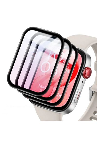 Choice Huawei Watch Fit 3 3pcs Screen Protector for Huawei Watch Fit 3 - PMMA Heat-Bent Hydrogel Film,Ultra