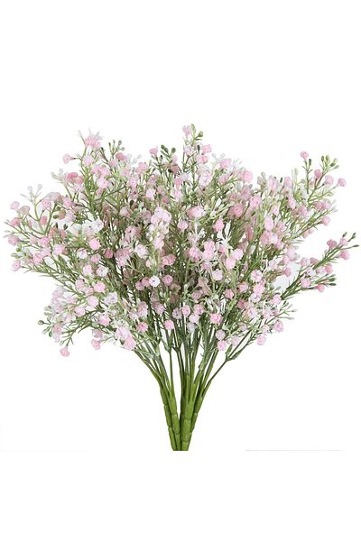 Choice 1pc 2 Artificial Flower Plant Gypsophila Hot sales Wedding Bridal bouquet Christmas Home festival Di