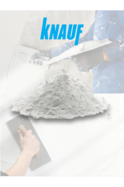Knauf Hazır Saten Alçı 3 Kg (Duvar ve Tavan İçin Süper Pürüzsüz Son Kat)