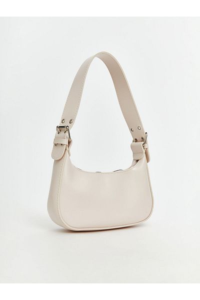 LC Waikiki Lcw Accessories Pink Leather Look Women's Baguette Bag