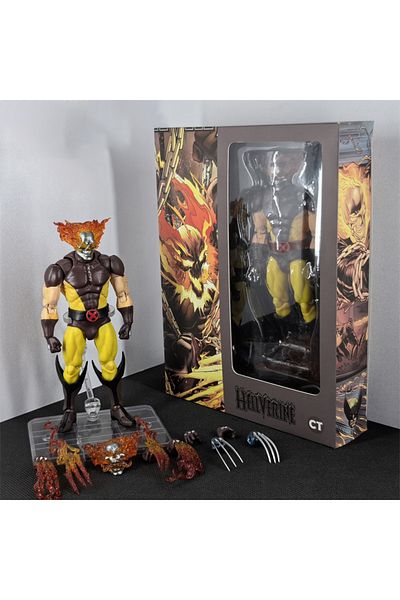 BANDAI New-CT Factory With box B style New Ct Toys Wolverine Deadpool Anime Figure Mafex 138 Deadpool 3 Mov